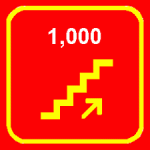 1000 steps